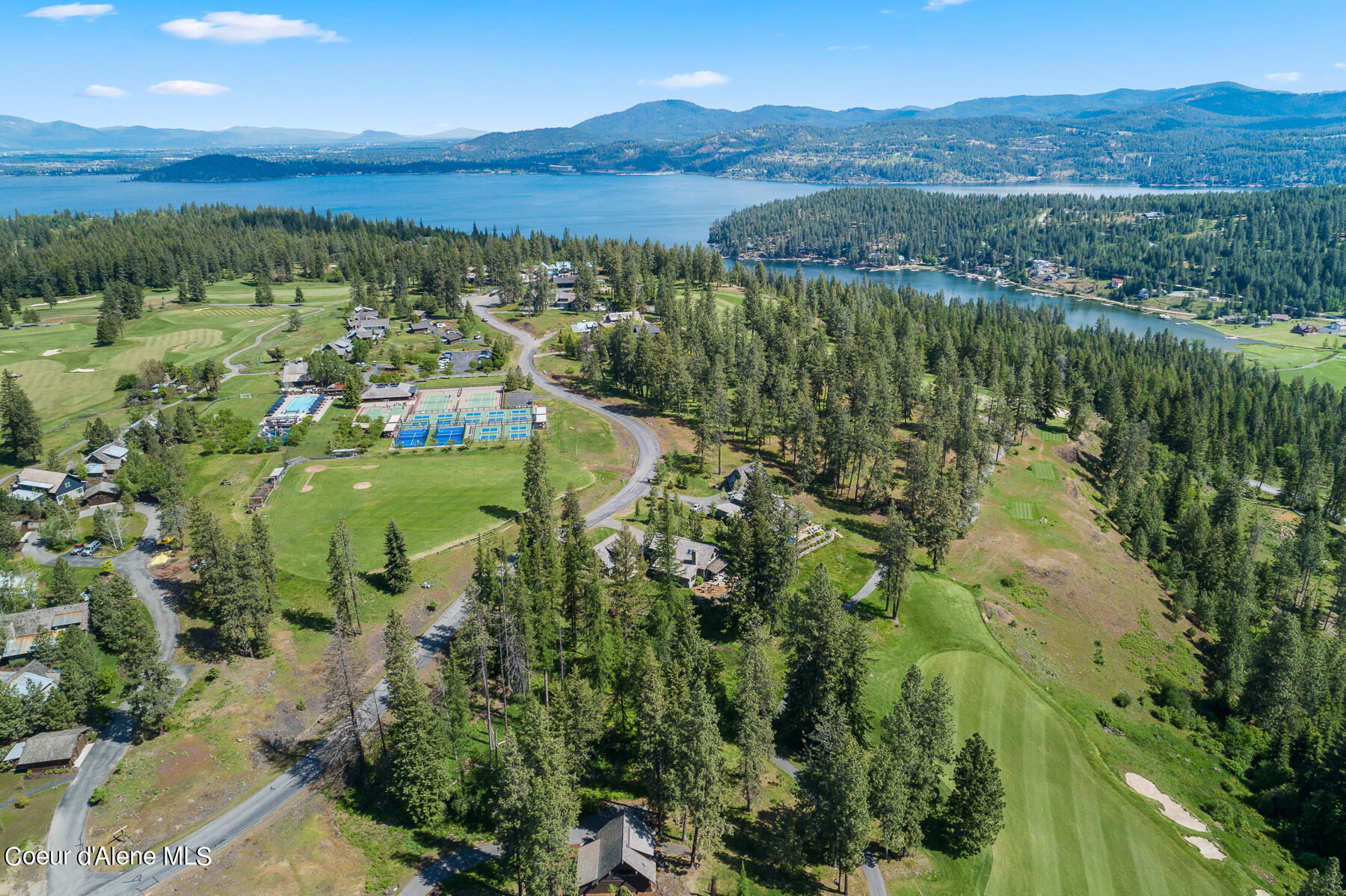 6528 South Old Barn Road Harrison, ID 83833 - Photo 17 of 18 Aerial_Lot207-11
