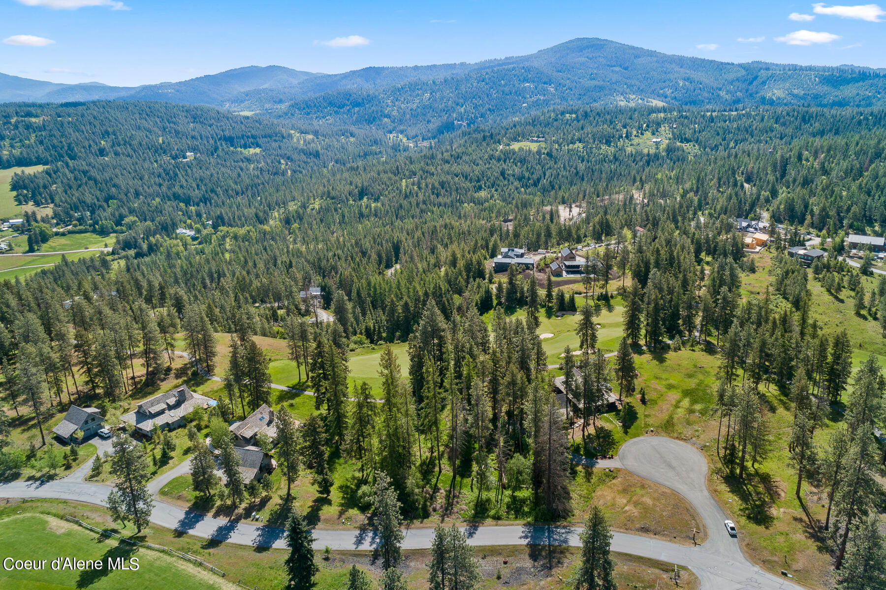 6528 South Old Barn Road Harrison, ID 83833 - Photo 9 of 18 Aerial_Lot207-7