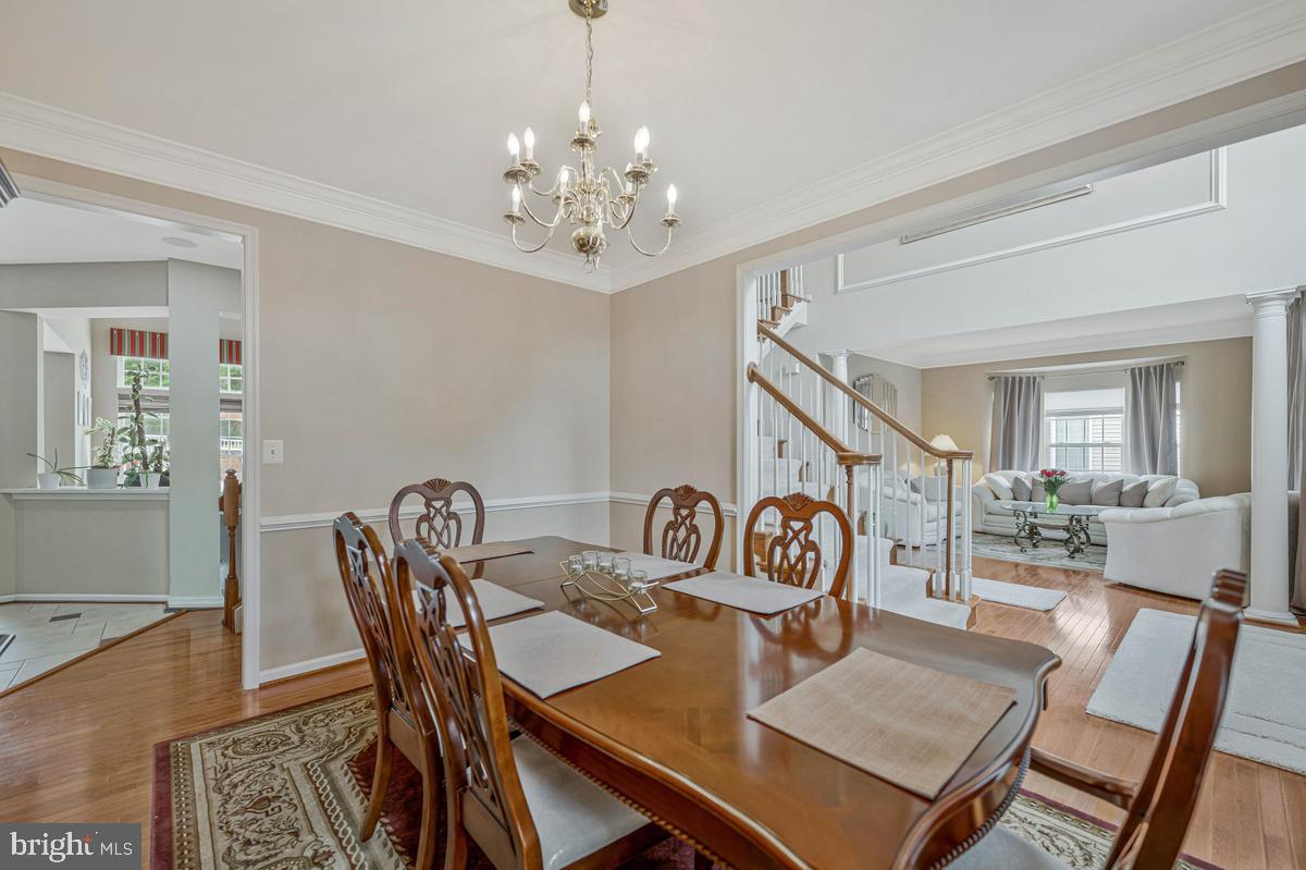 1117 Horizon View Place Accokeek, MD 20607 - Photo 8 of 59 Elegant dining space with classic charm.