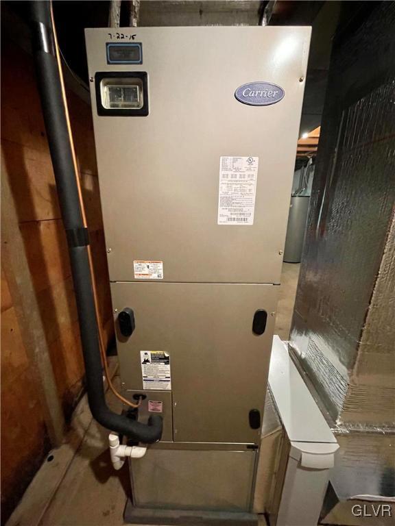 1295 Stark Road Bethlehem, PA 18017 - Photo 35 of 36 a bathroom with a sink a toilet and shower curtain