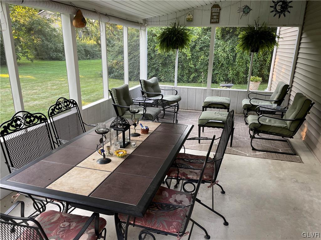 1295 Stark Road Bethlehem, PA 18017 - Photo 7 of 36 a view of a dining room with furniture window and outside view