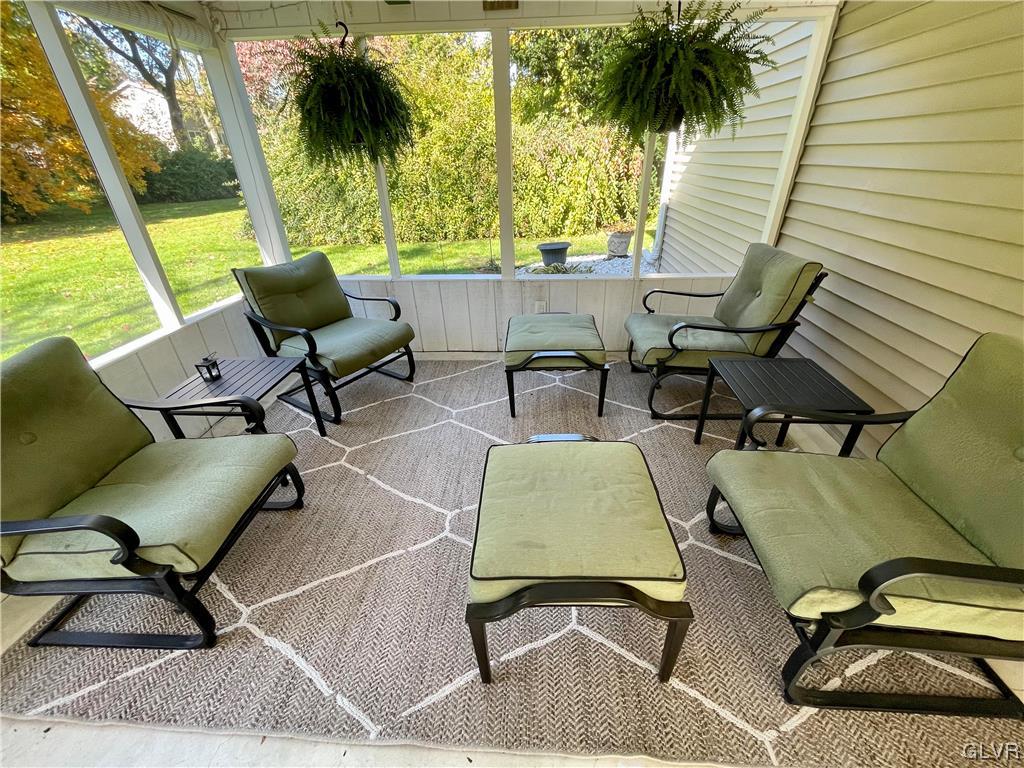 1295 Stark Road Bethlehem, PA 18017 - Photo 9 of 36 a view of a patio with table and chairs and potted plants