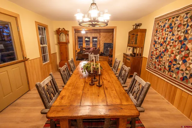 a outdoor space with patio furniture