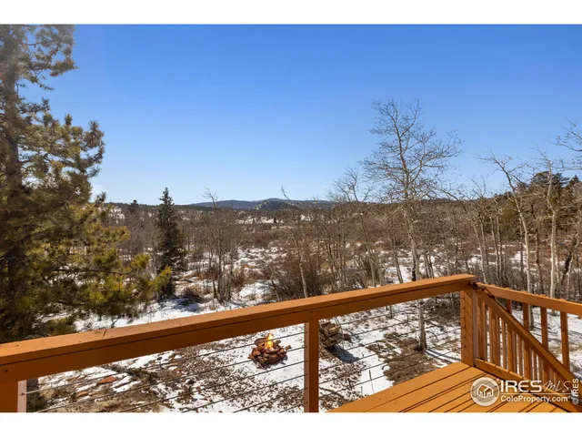 a view of city from a balcony