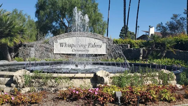 a view of a water with a building in the background