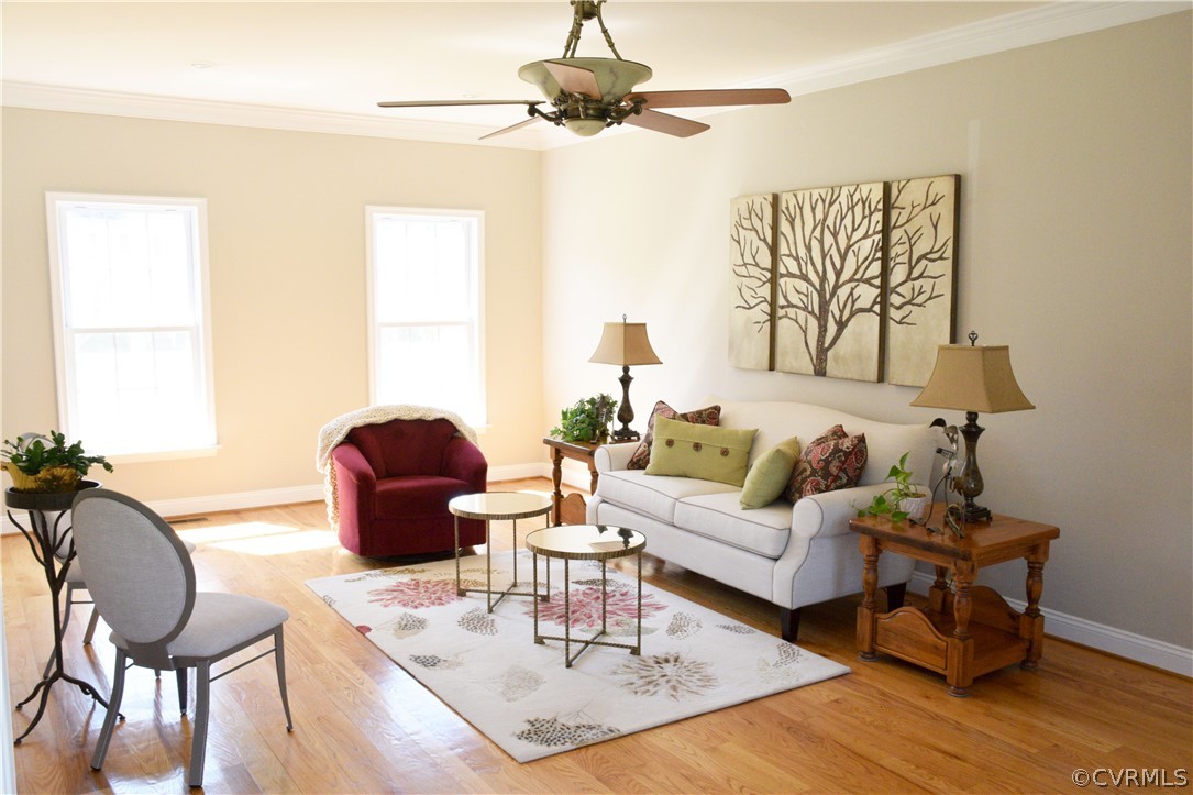 4204 Hidden Valley Road Chester, VA 23831 - Photo 24 of 50 Family Room with Ceiling Fan