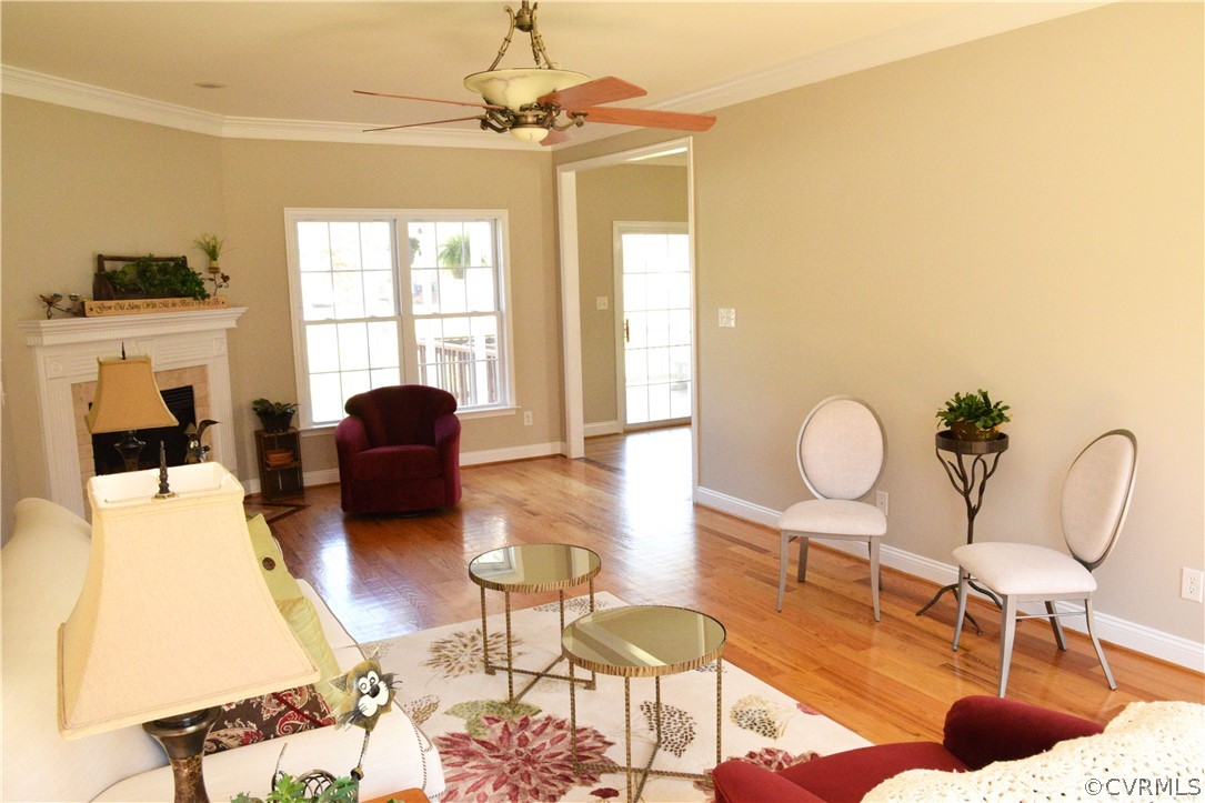 4204 Hidden Valley Road Chester, VA 23831 - Photo 26 of 50 Great Room opens to Kitchen
