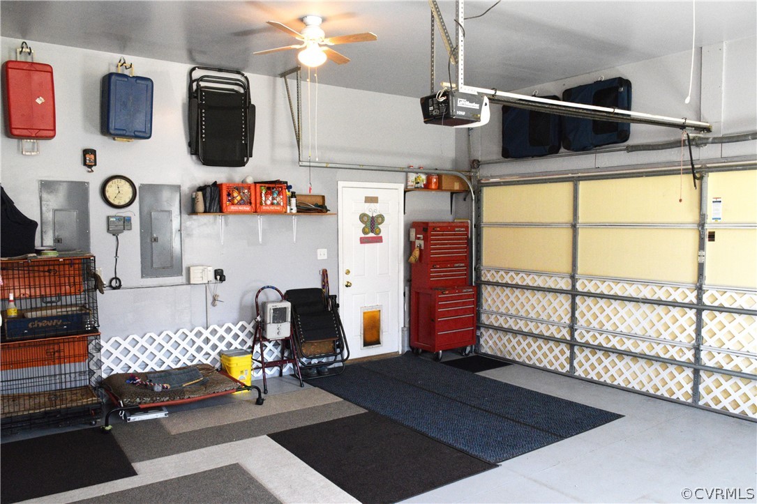 4204 Hidden Valley Road Chester, VA 23831 - Photo 28 of 50 Finished Garage with Auto Opener