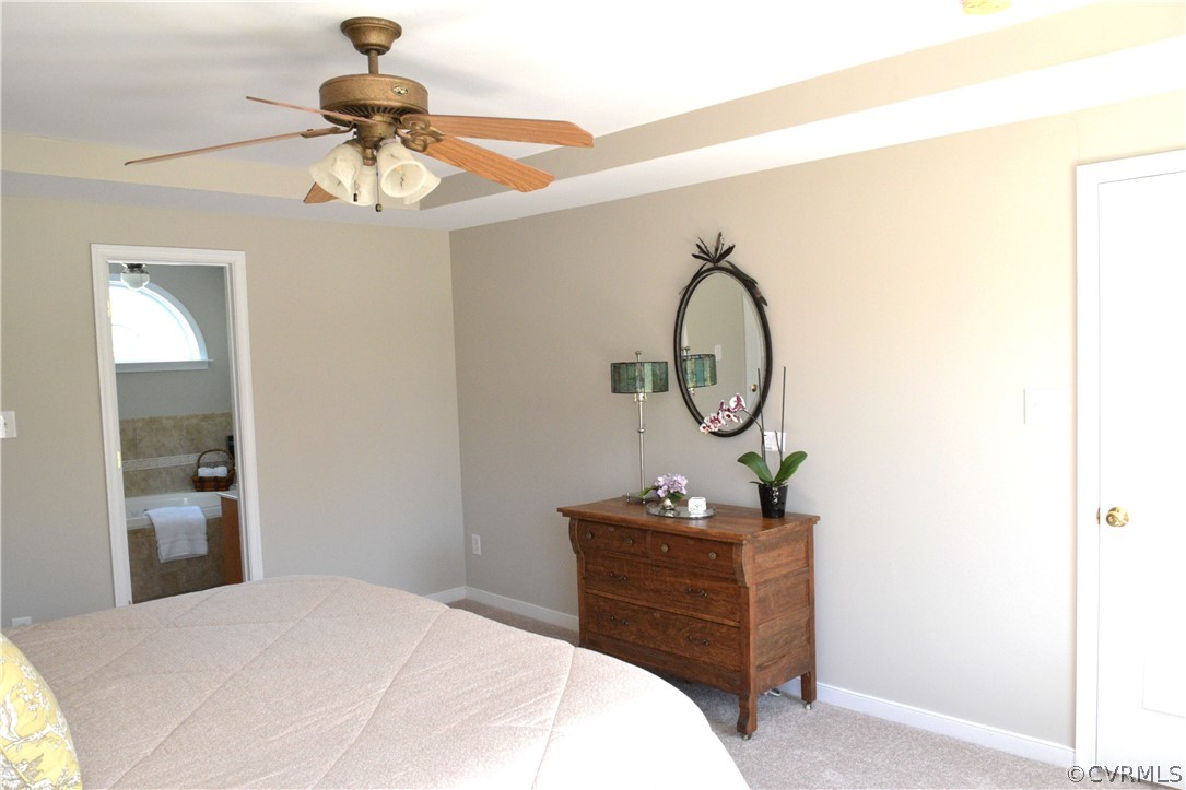 4204 Hidden Valley Road Chester, VA 23831 - Photo 30 of 50 Master Bedroom with Tray Ceiling
