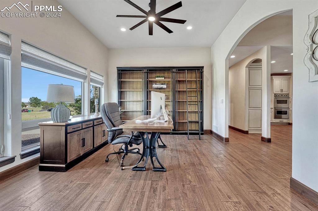 19210 Royal Troon Drive Monument, CO 80132 - Photo 19 of 50 a view of a workspace with furniture and window