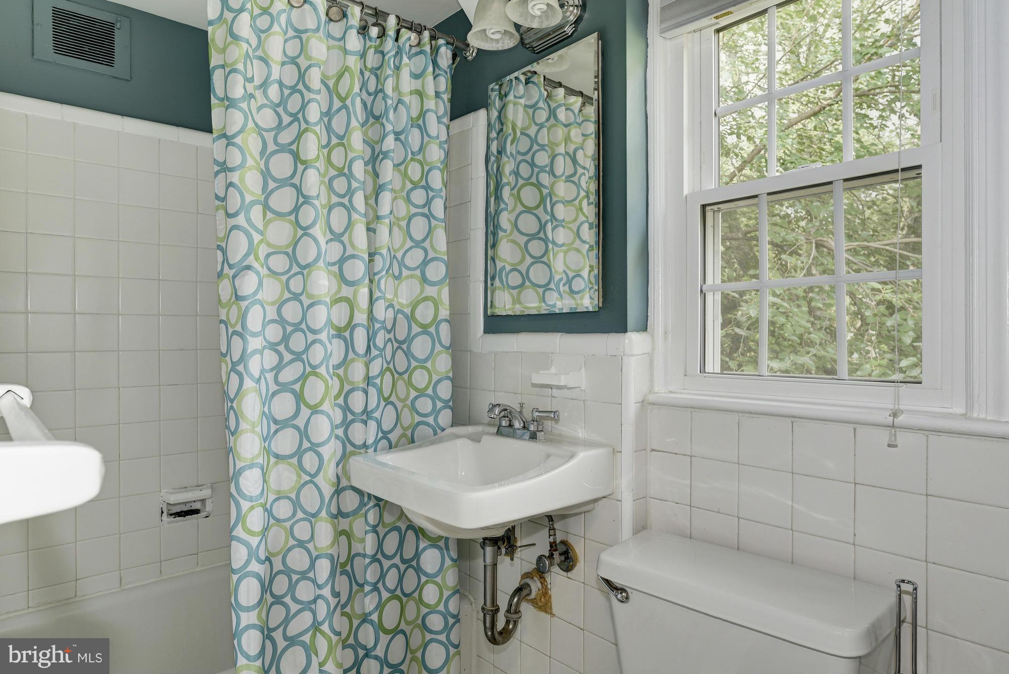9006 Walden Road Silver Spring, MD 20901 - Photo 19 of 30 a bathroom with a sink a toilet and shower