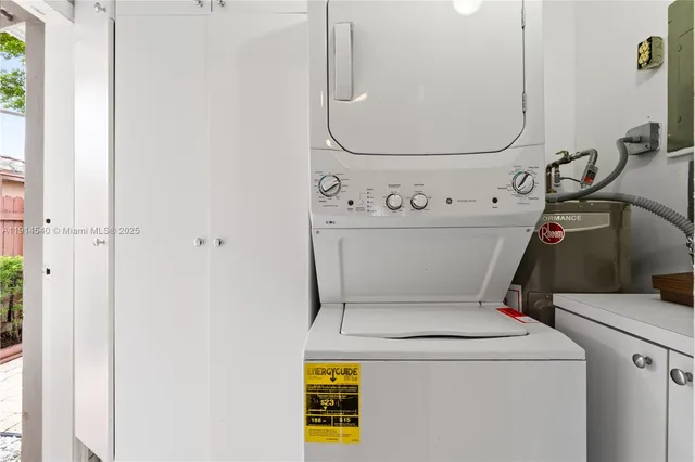 a workspace with furniture and a table