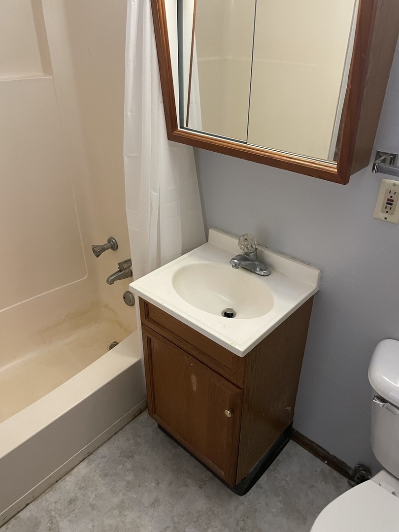 348 Irene Avenue, Unit 2 Rochelle, IL 61068 - Photo 4 of 5 a bathroom with a sink and a bathtub