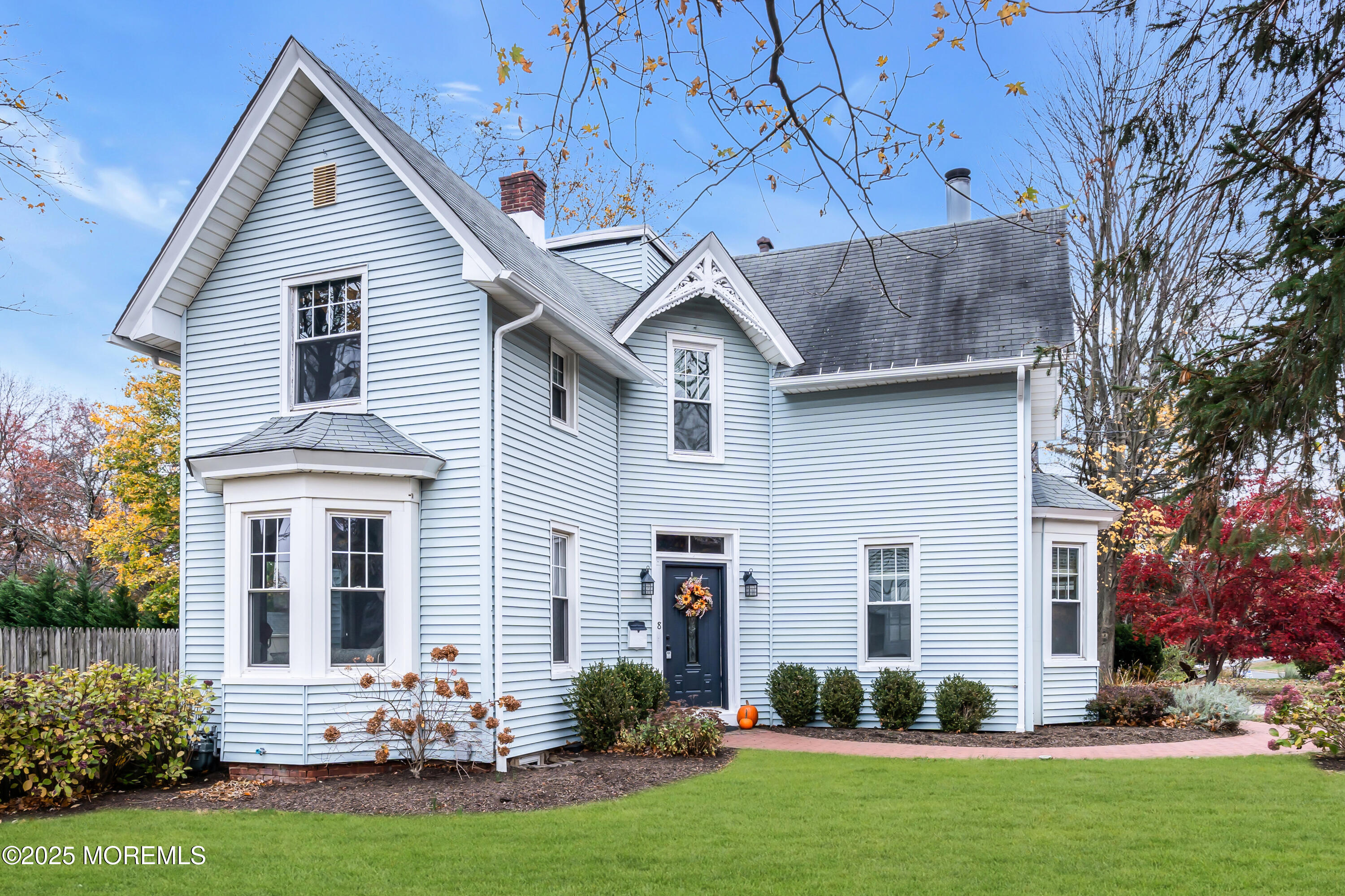 18 Middletown Avenue Atlantic Highlands, NJ 07716 - Photo 2 of 35 a front view of a house with a yard and outdoor seating