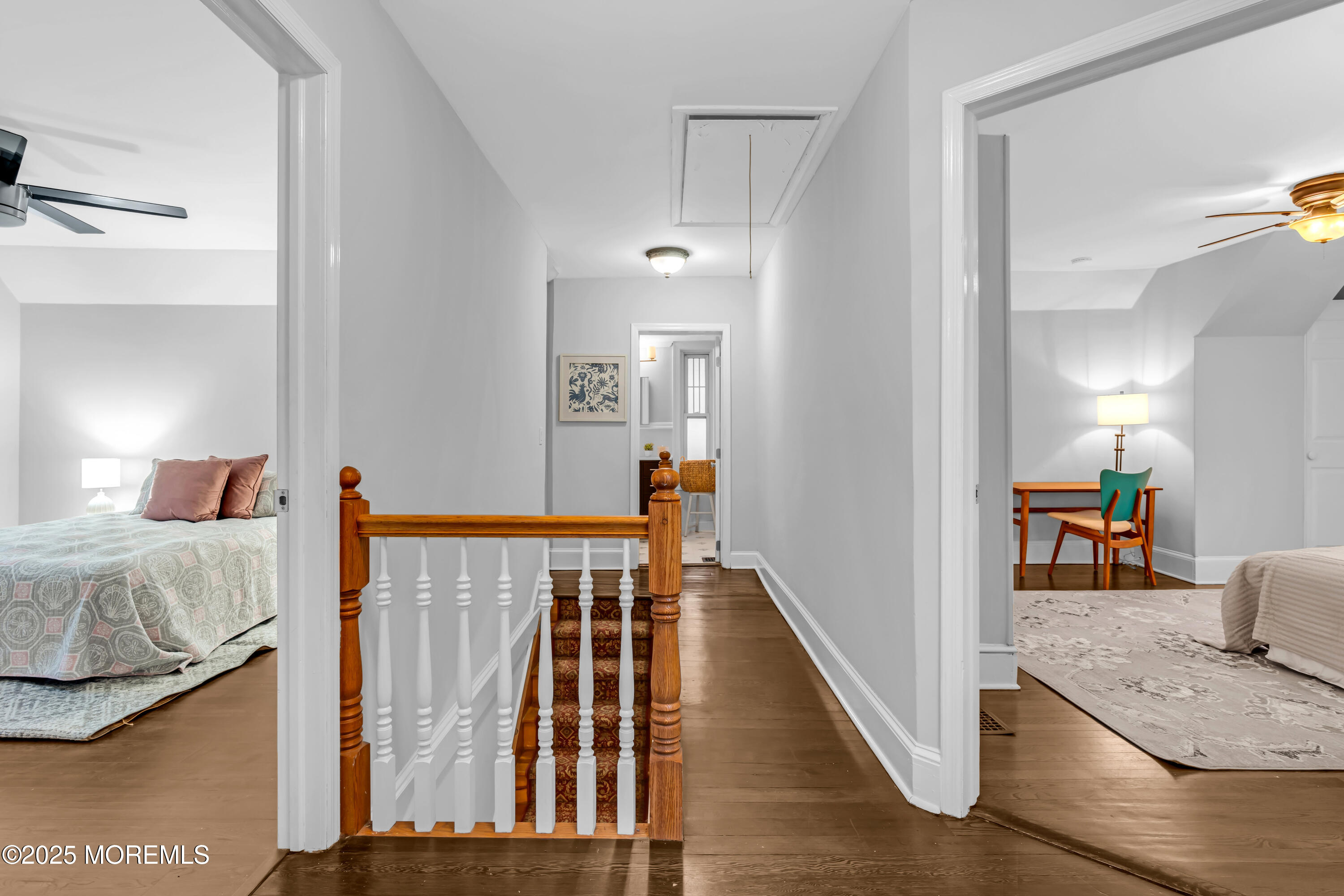 18 Middletown Avenue Atlantic Highlands, NJ 07716 - Photo 22 of 35 a view of a bedroom with wooden floor and bedroom