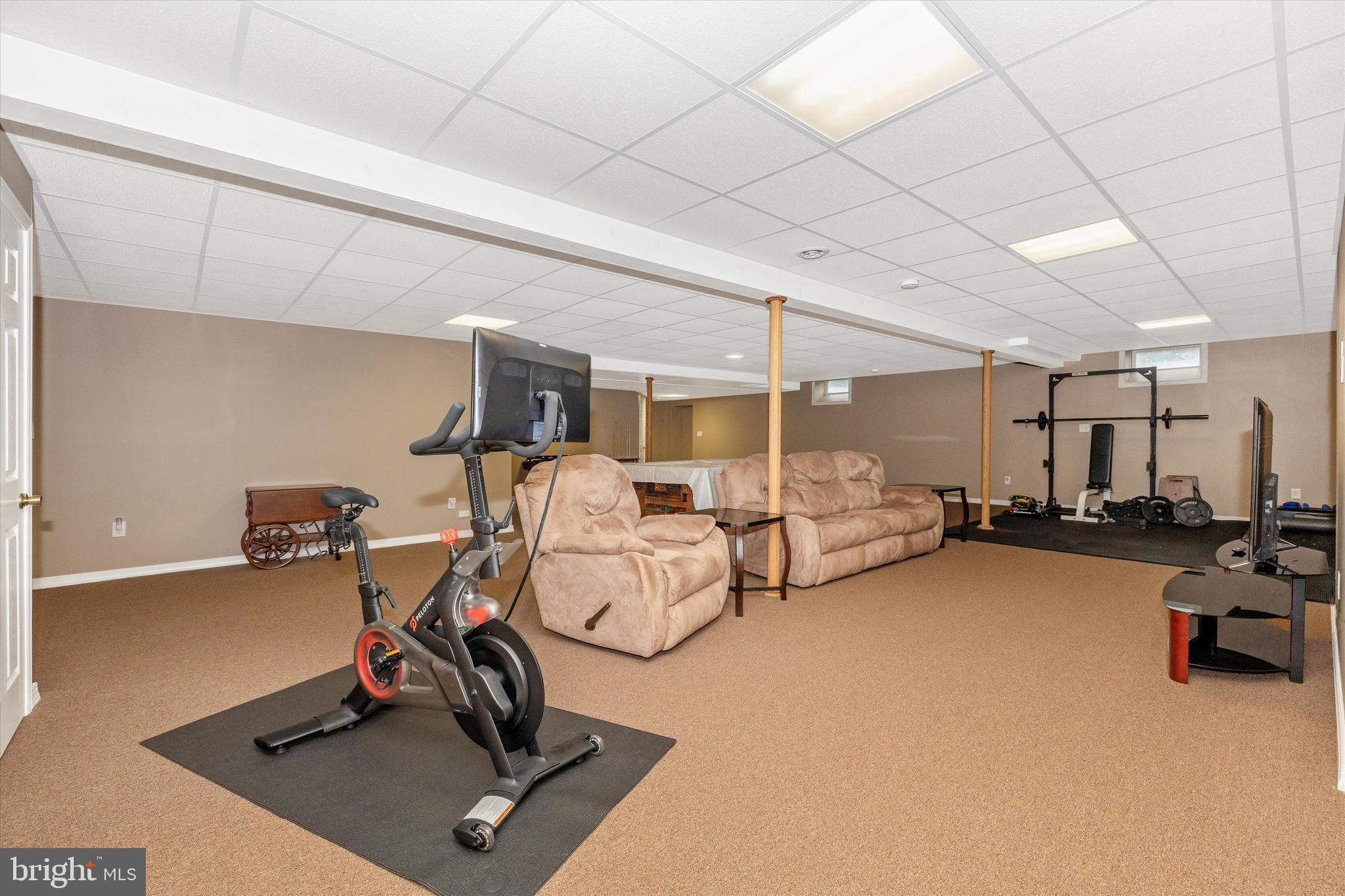 13336 Jimtown Road Thurmont, MD 21788 - Photo 46 of 50 Gym and media area - lower level