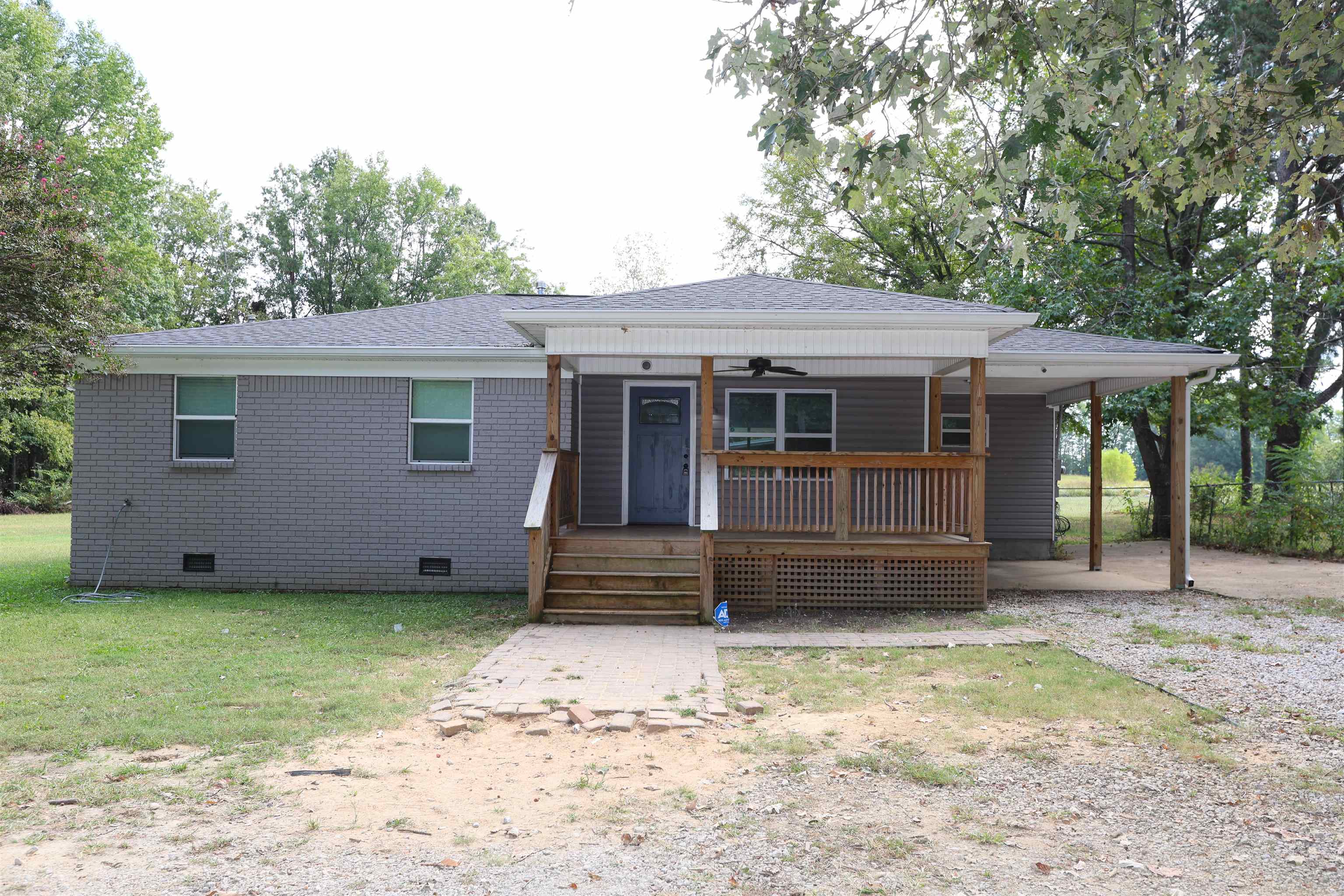 8074 Van Road Arlington, TN 38002 - Photo 19 of 24 a view of a house with a yard