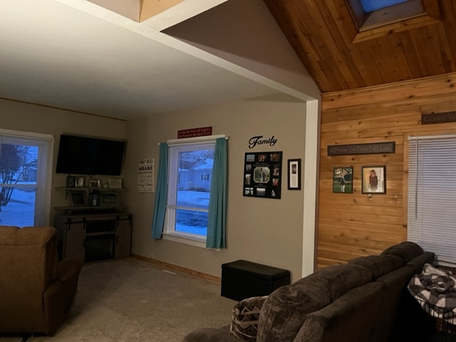 212 South 10th Street Rochelle, IL 61068 - Photo 4 of 15 a living room with furniture and a flat screen tv