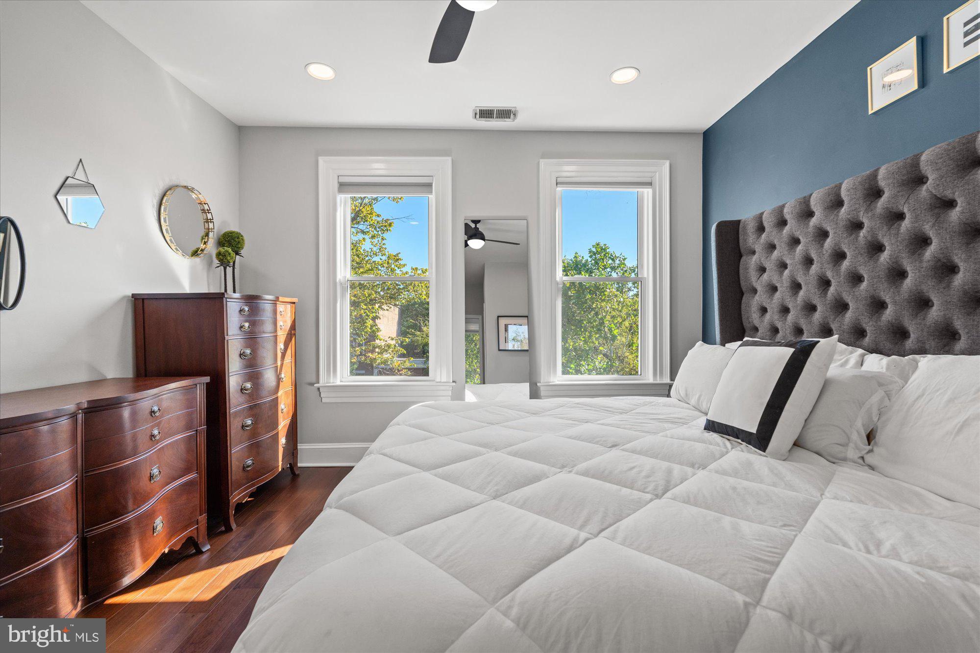 1204 5th Street Northeast Washington, DC 20002 - Photo 18 of 46 a bedroom with furniture and window
