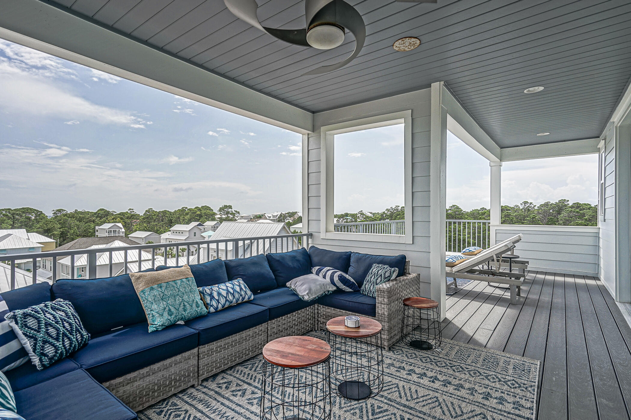 31 Conscience Way Santa Rosa Beach, FL 32459 - Photo 61 of 70 a balcony with furniture and a large window