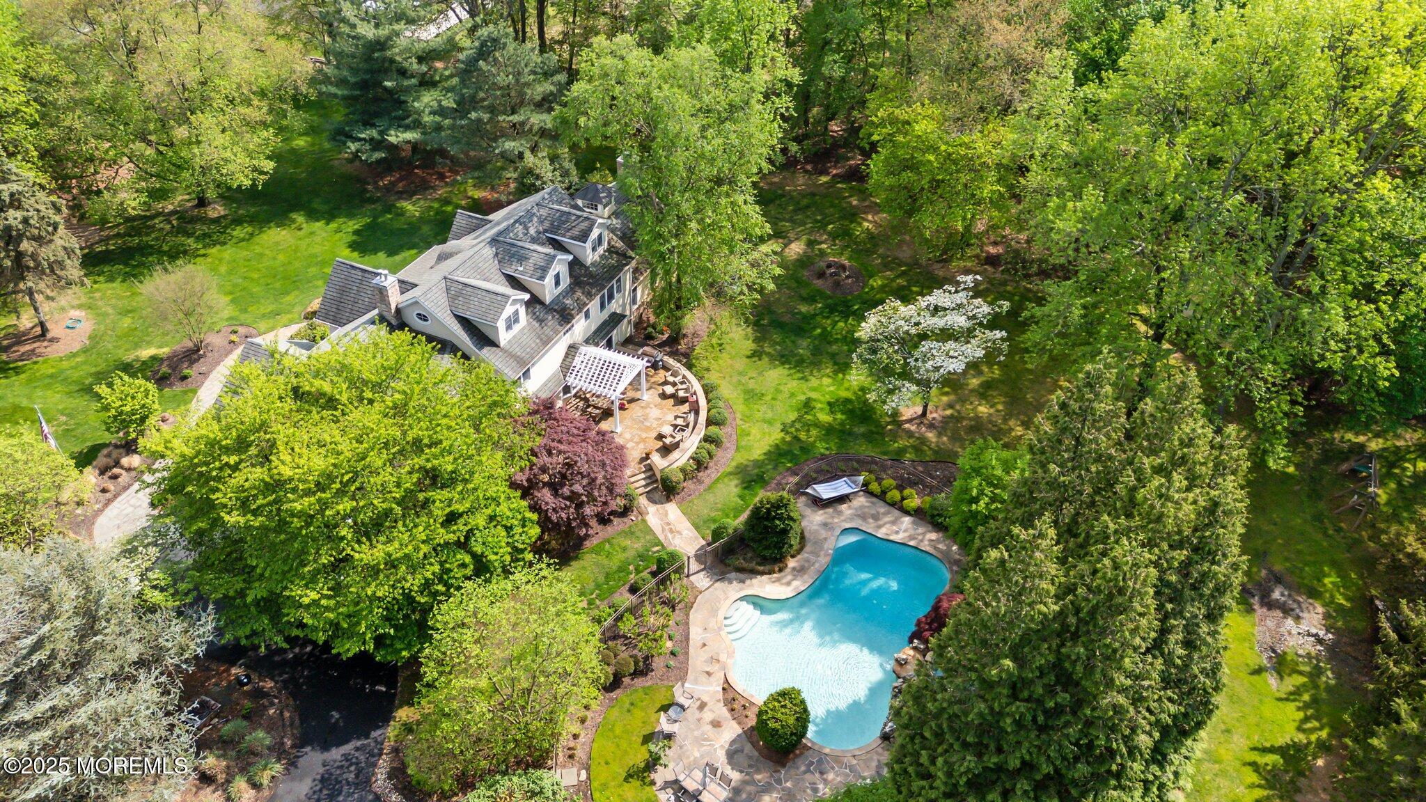 432 Tennent Road Morganville, NJ 07751 - Photo 58 of 73 Ariel View