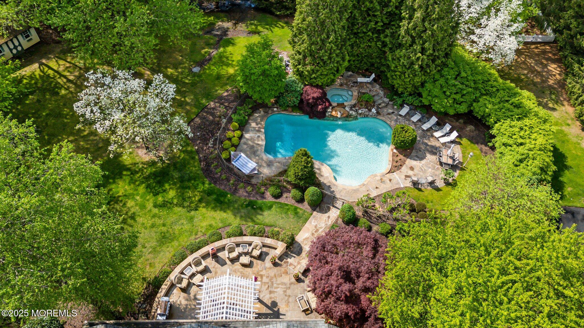 432 Tennent Road Morganville, NJ 07751 - Photo 73 of 73 Ariel View