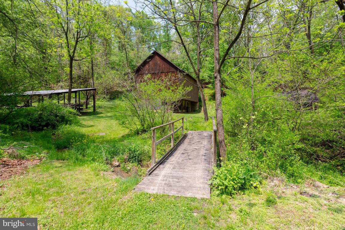 631 Bee Tree Road Parkton, MD 21120 - Photo 3 of 30 Bridge leading to Barn