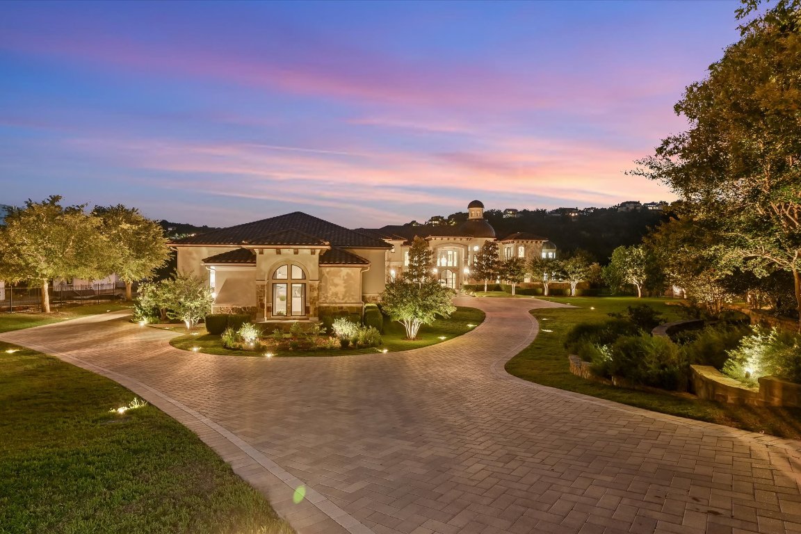 a view of a town with houses