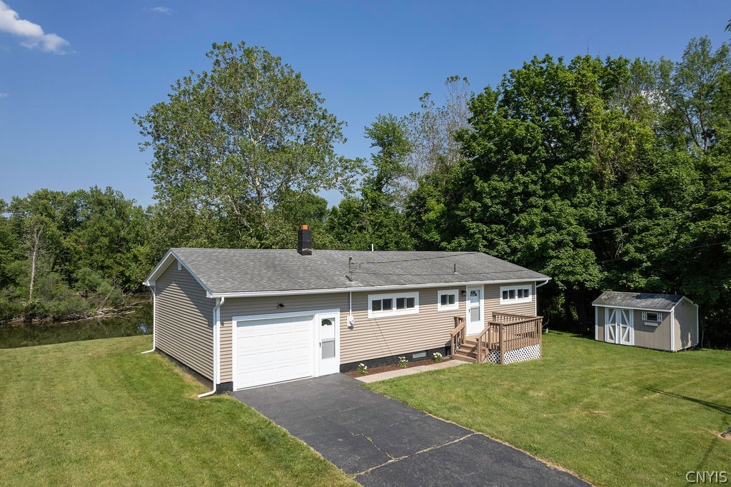 7016 Guyder Road Lysander, NY 13112 - Photo 1 of 41 Rare waterfront opportunity! Set on a quiet, peace