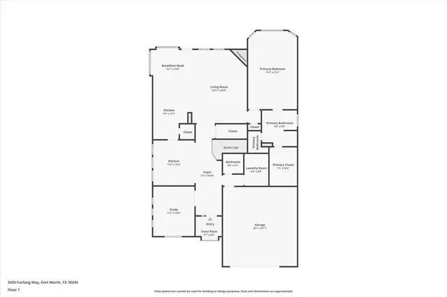 $474,000 | 3425 Furlong Way, Fort Worth, TX 76244