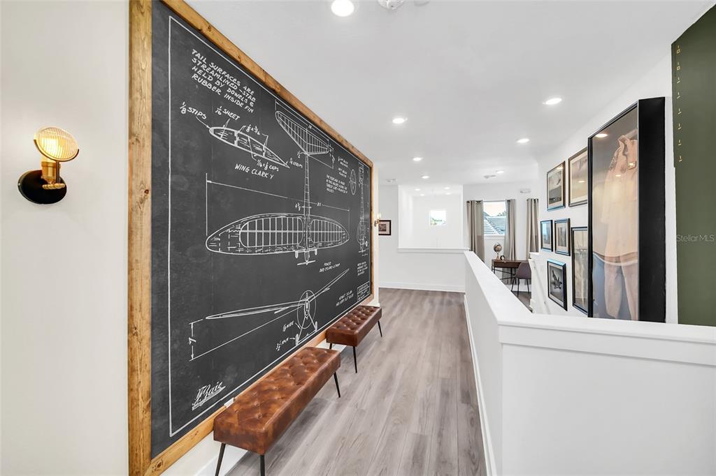 1213 Radiant Street Reunion, FL 34747 - Photo 38 of 84 a view of a hallway with wooden floor