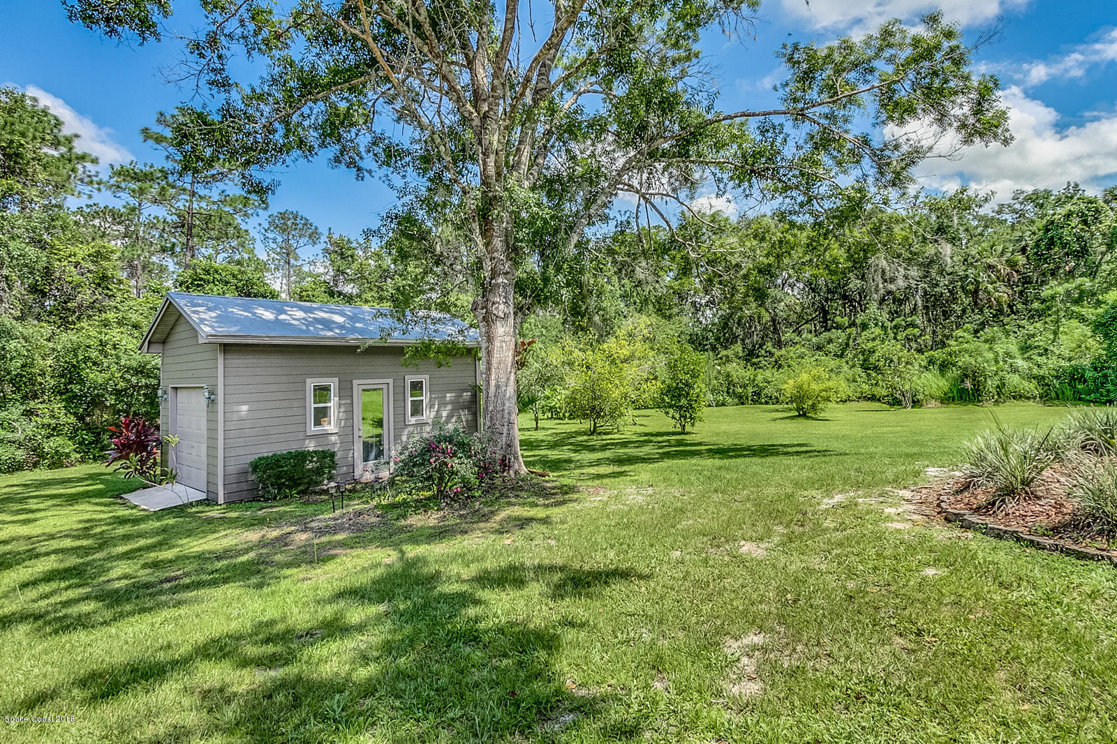 2555 Cox Road Cocoa, FL 32926 - Photo 28 of 42 Detached 1 Car Garage/Workshop