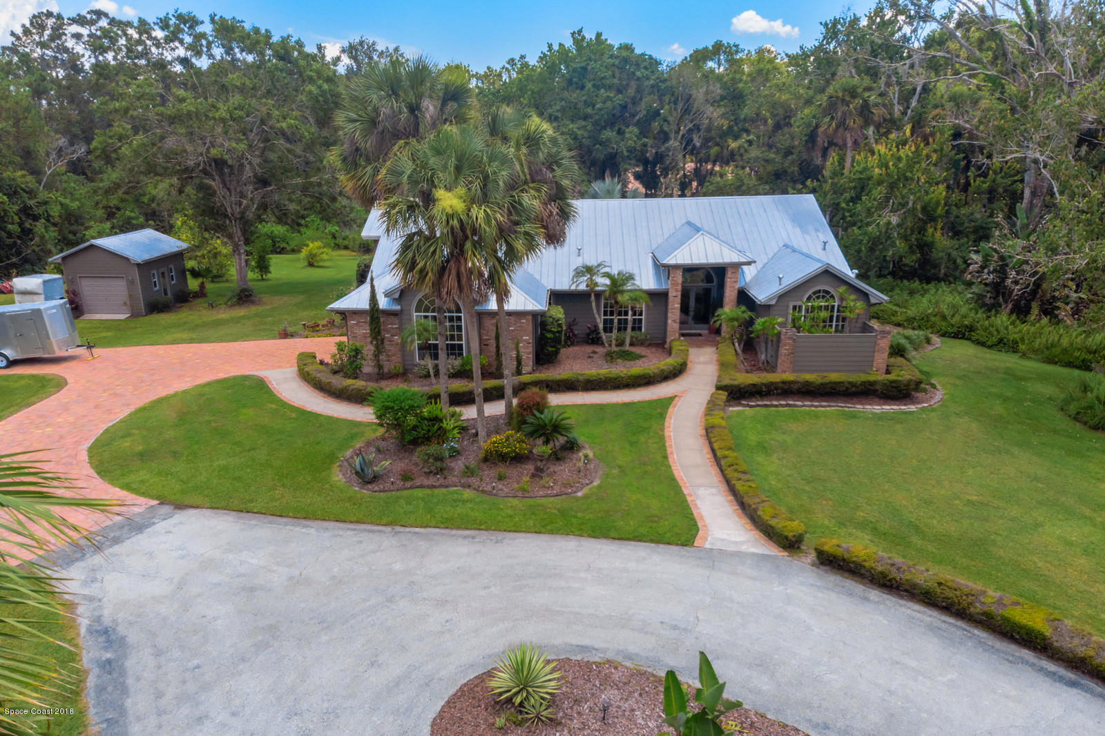 2555 Cox Road Cocoa, FL 32926 - Photo 37 of 42 40_2555CoxAerials0548_mls