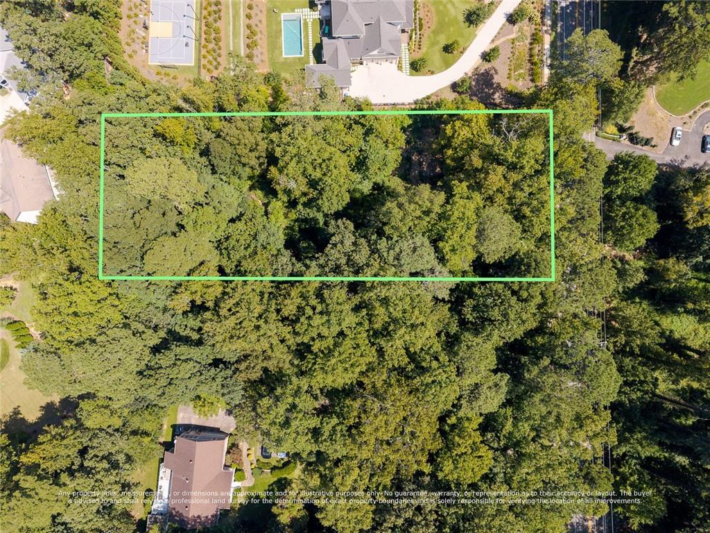 657 Willeo Road Roswell, GA 30075 - Photo 14 of 18 a bird view of a house