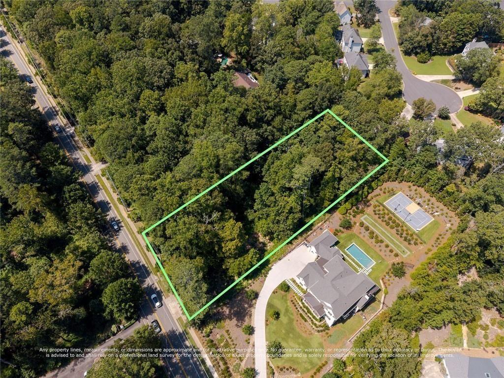 657 Willeo Road Roswell, GA 30075 - Photo 8 of 18 an aerial view of a house