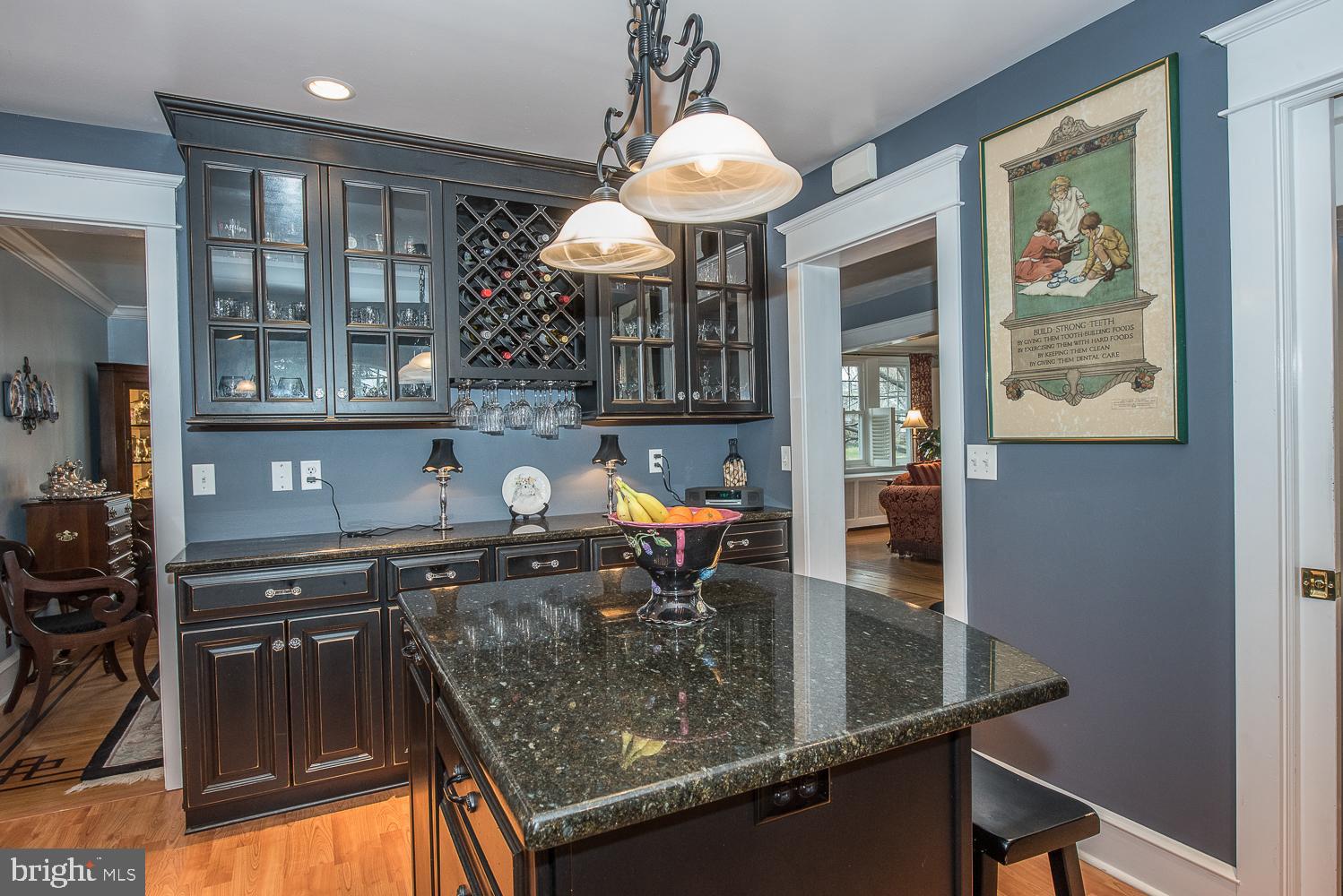 51 East Clearfield Road Havertown, PA 19083 - Photo 10 of 39 Kitchen Island and Butler Pantry Area