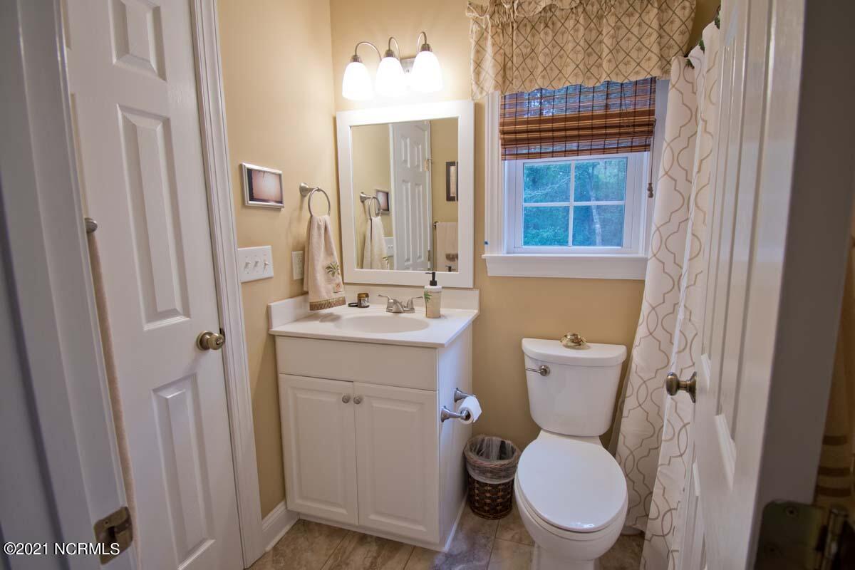 106 Shady Path Cedar Point, NC 28584 - Photo 17 of 75 Downstairs Bathroom