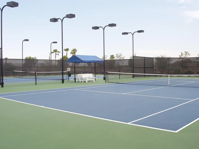 a front view of a building with street view