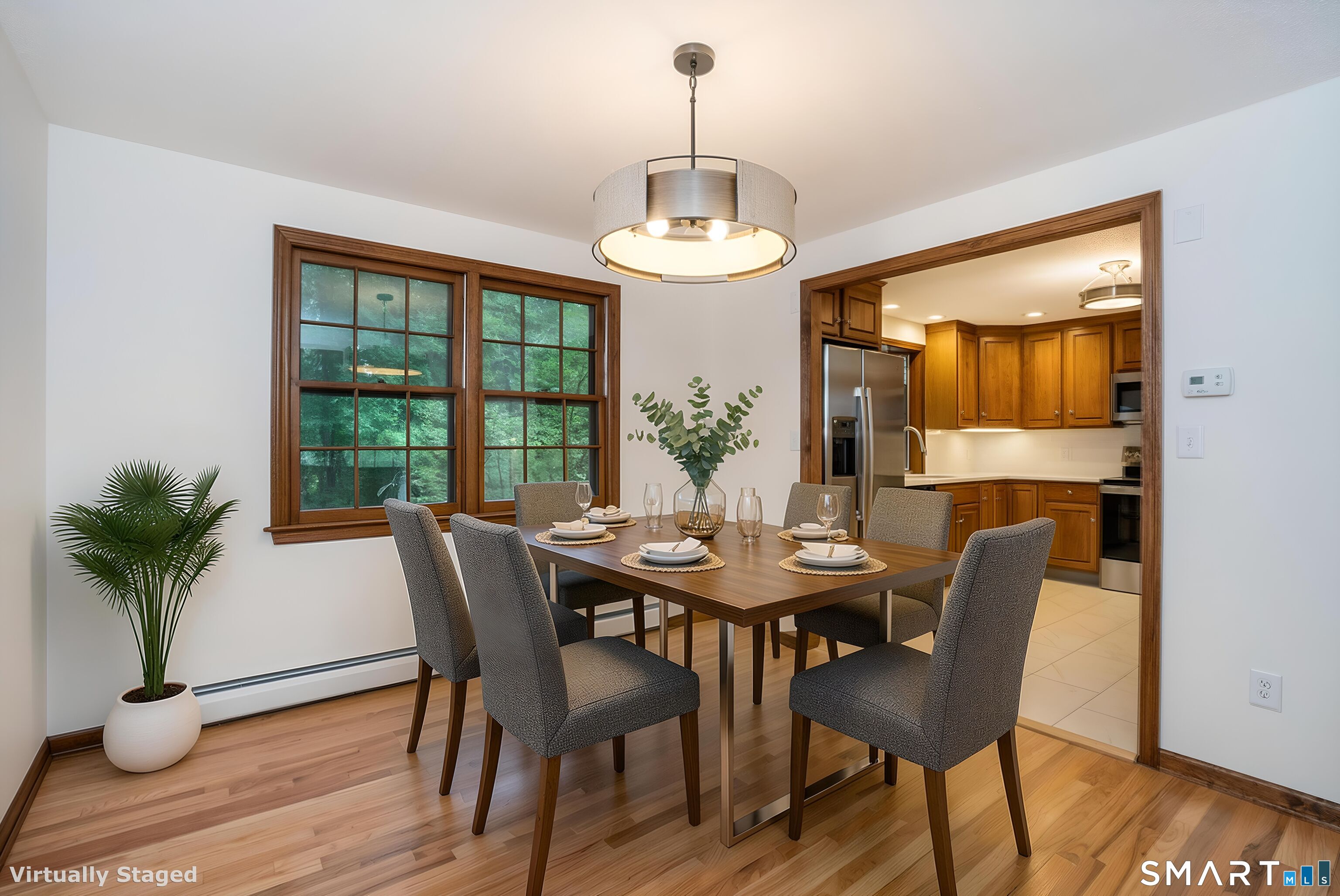 182 Valley View Road Manchester, CT 06040 - Photo 13 of 40 Virtually staged Dining Room.