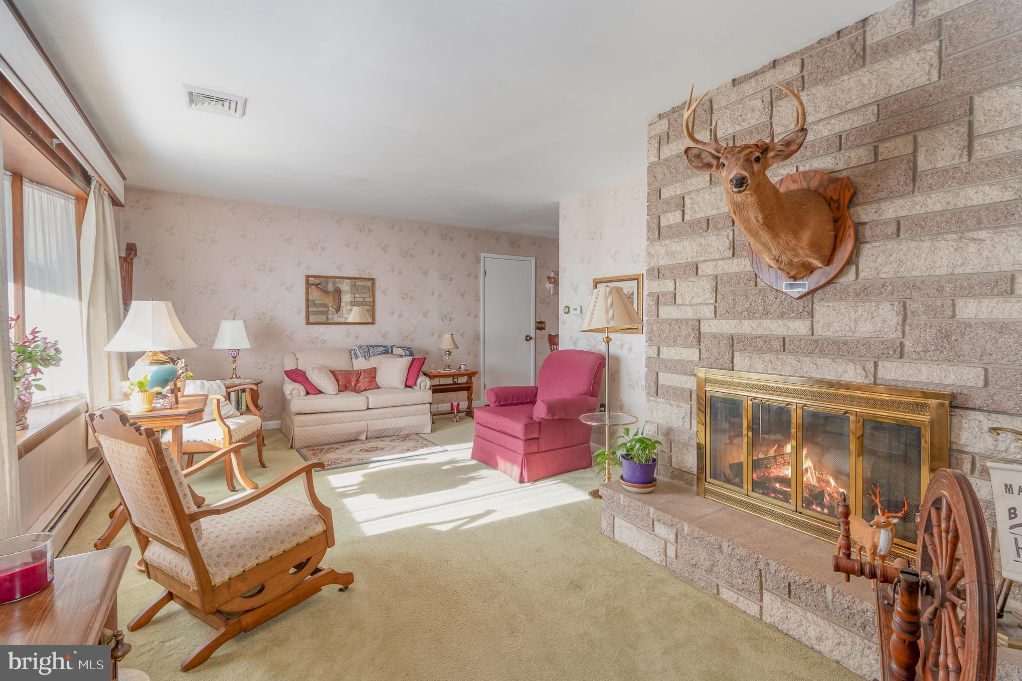 429 Springlake Road Harrisburg, PA 17112 - Photo 4 of 33 Wood Fireplace