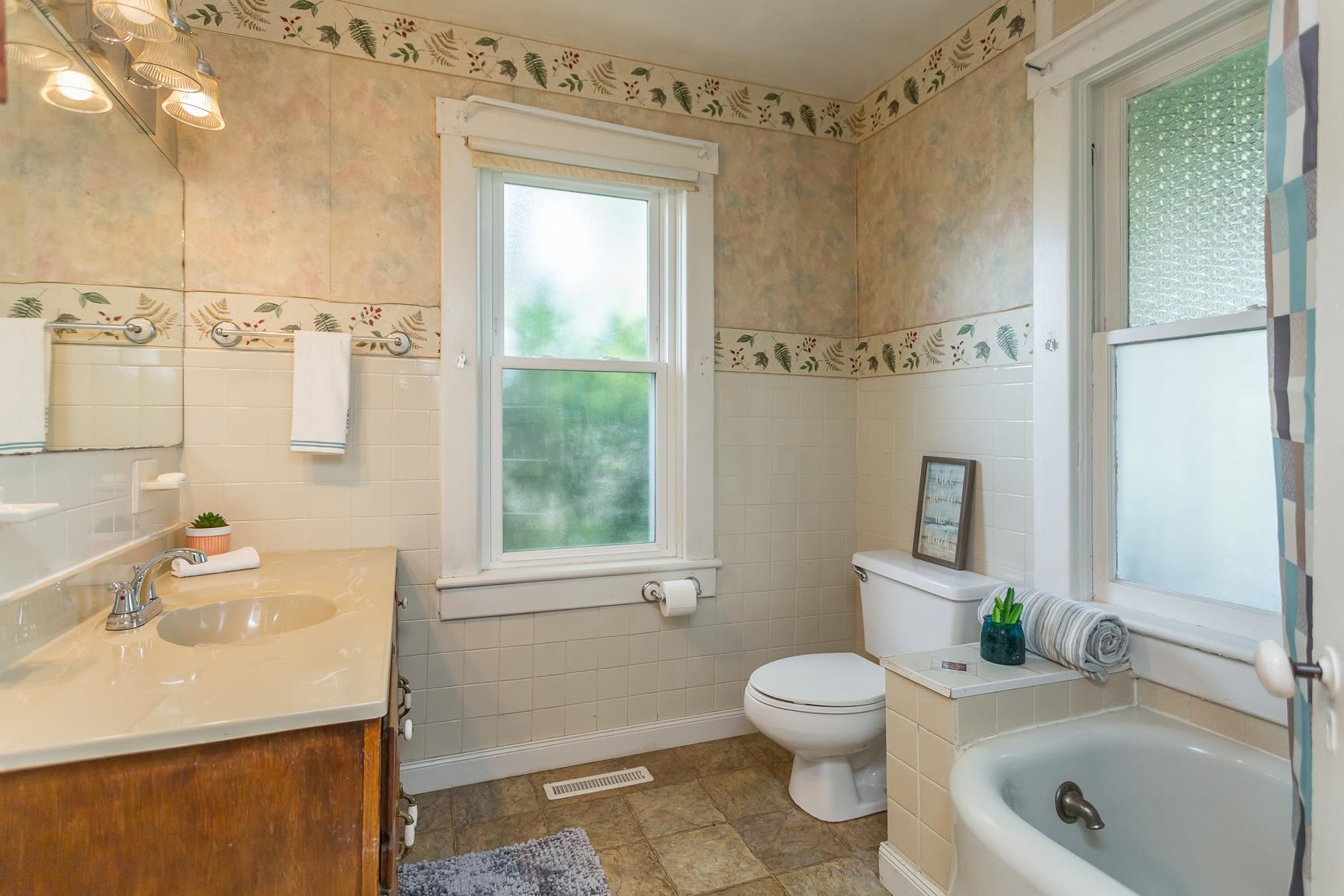 572 Battlefield Road New Hope, VA 24437 - Photo 13 of 39 a bathroom with a sink toilet and shower