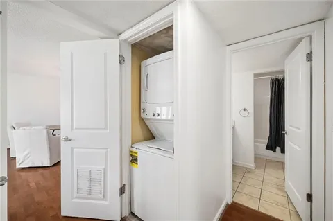 a view of walk in closet