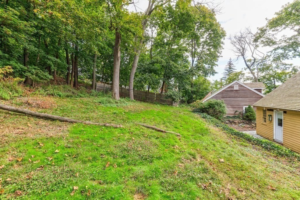 116 Spring Street Hull, MA 02045 - Photo 11 of 37 a backyard of a house with lots of green space