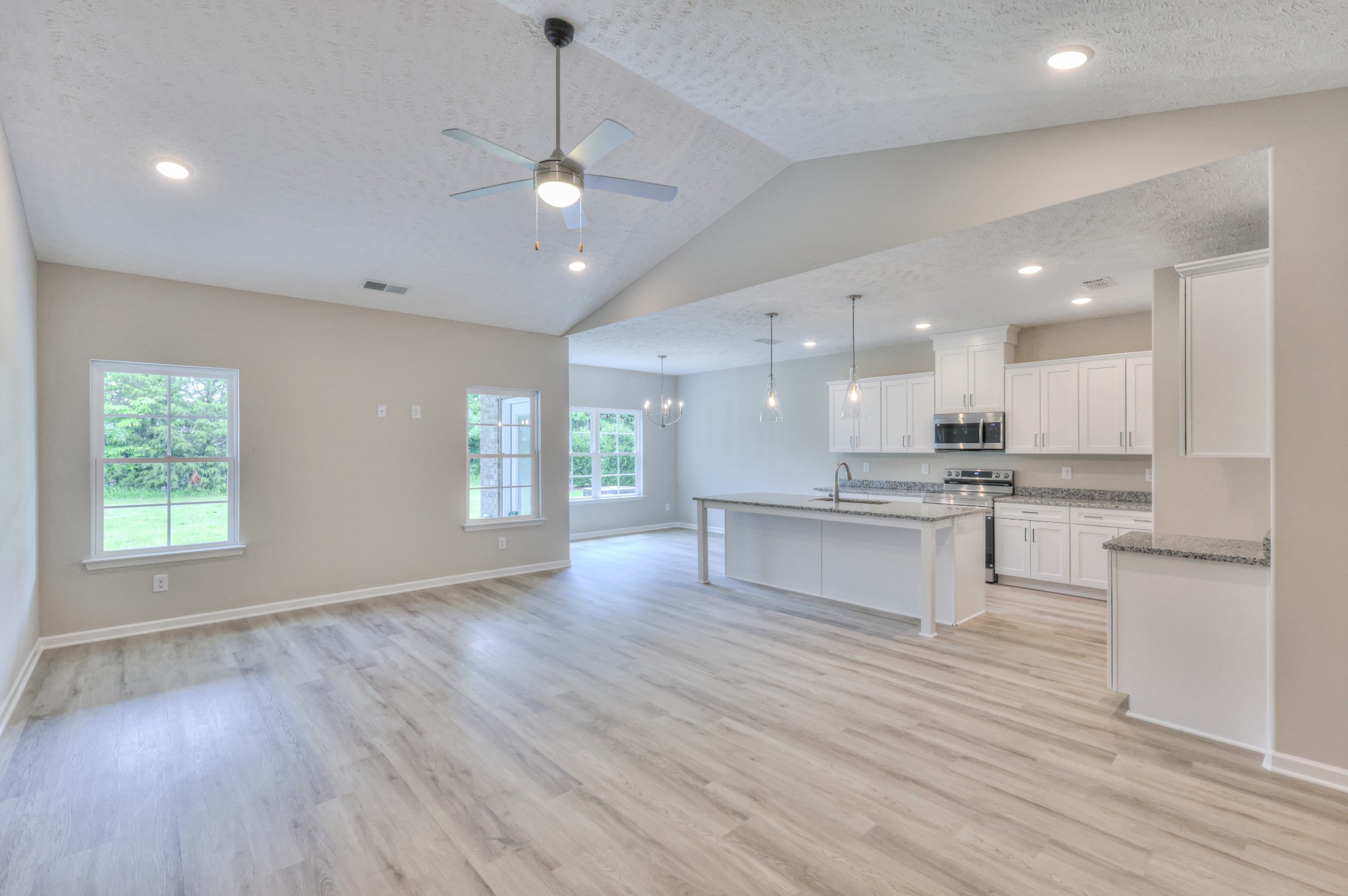 18 North Fork Branch Road Normandy, TN 37360 - Photo 17 of 28 a view of kitchen with cabinets and wooden floor
