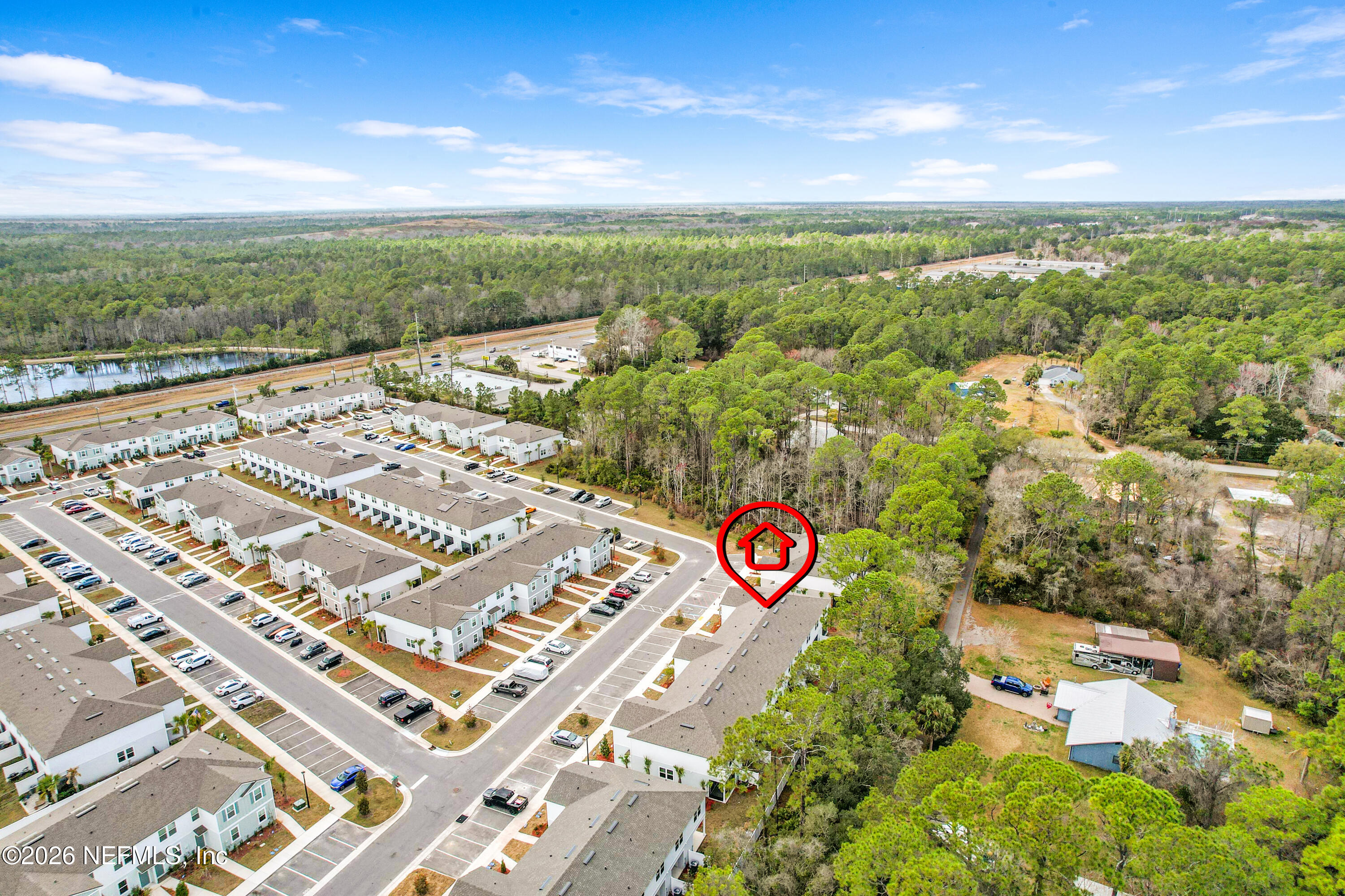 131 Palmetto Rdg Road St. Augustine, FL 32095 - Photo 23 of 26 an aerial view of a city