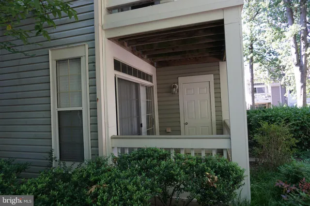 a view of front door