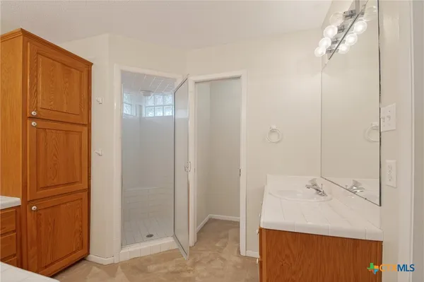 a view of front door of house