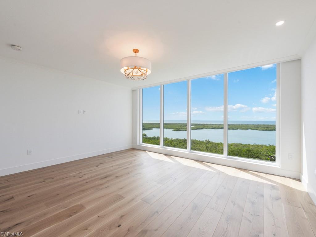 13935 Old Coast Road, Unit 1205 Naples, FL 34110 - Photo 8 of 30 Primary Suite view of Gulf of Mexico & Turkey Bay