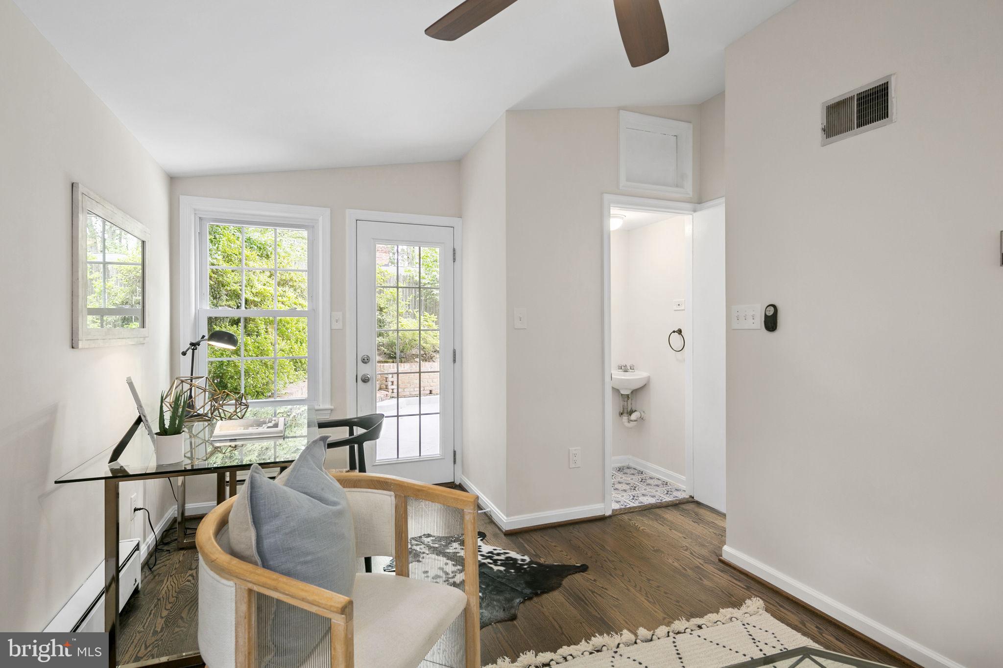 114 Sunnyside Road Silver Spring, MD 20910 - Photo 20 of 45 Perfect office nook. Half bath on main level