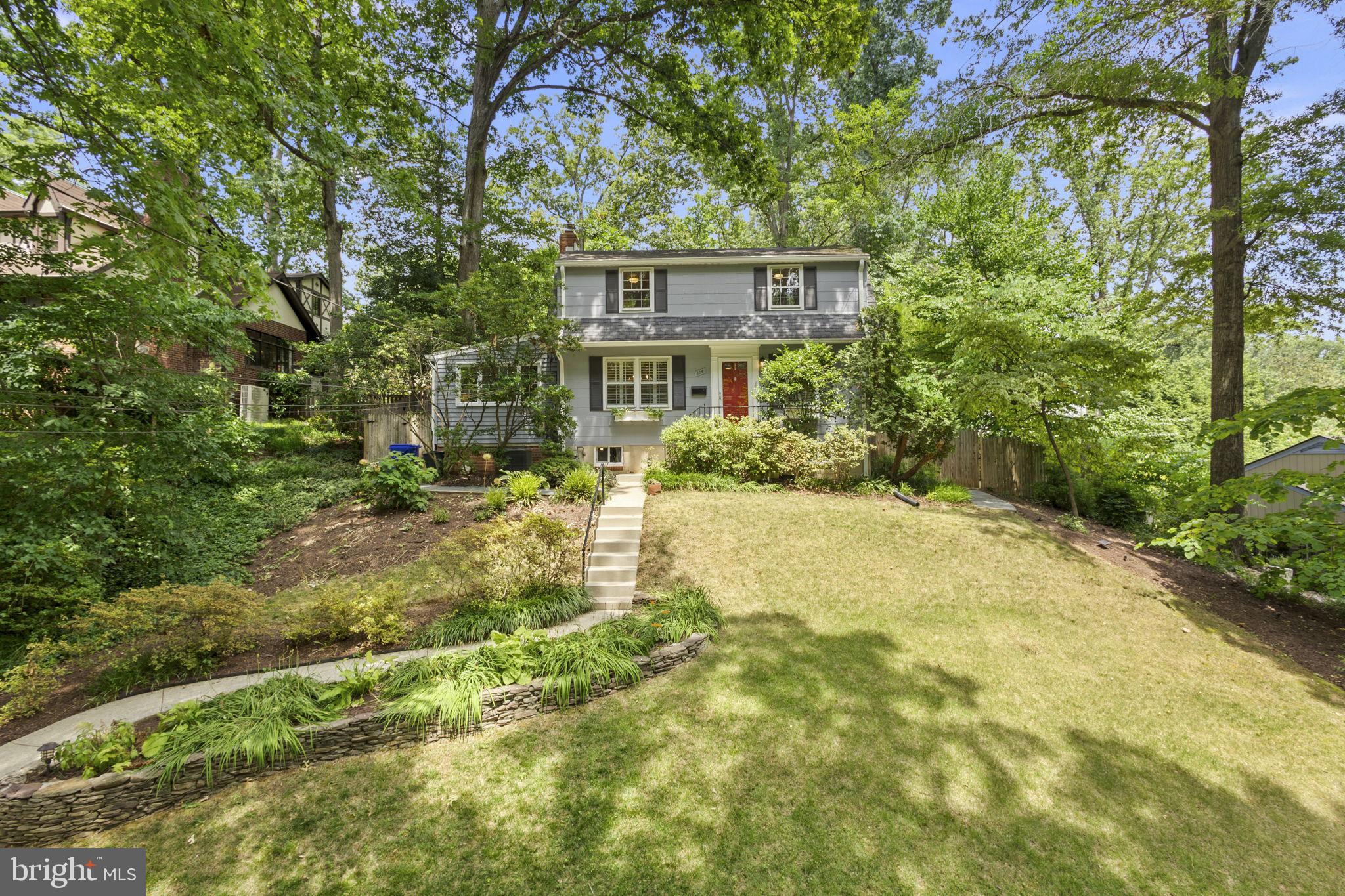 114 Sunnyside Road Silver Spring, MD 20910 - Photo 2 of 45 Welcome to this home on the hill